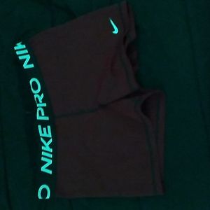 Red Nike spandex size:large